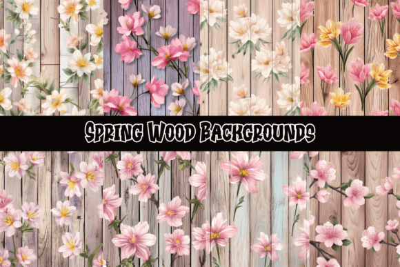 Spring Wood Backgrounds: Infuse Your Designs with Fresh Energy