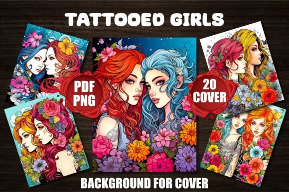 Tattooed Girls Backgrounds for Covers: Unleash Artistry